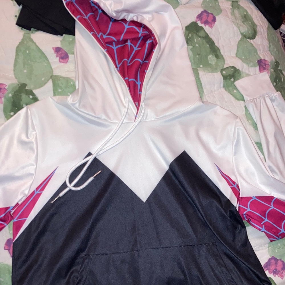 Cosplay Gwen Stacy/Spider-Gwen Sweatshirt. Worn Once